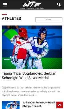 World Taekwondo Federation screenshot 2