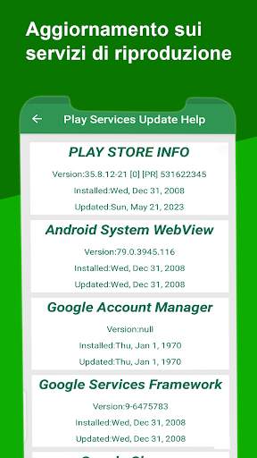 Play Services Update Services screenshot 6