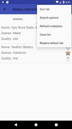 Internet Radio Player Recorder screenshot 3
