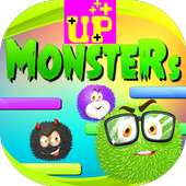 Monsters Game Drop it Down logo