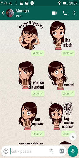 Stiker WA Jowo WAstickerapps screenshot 3