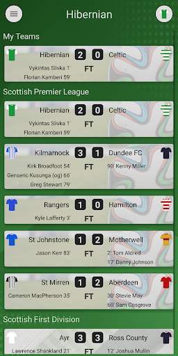 SFN - Unofficial Hibernian Football News screenshot 1