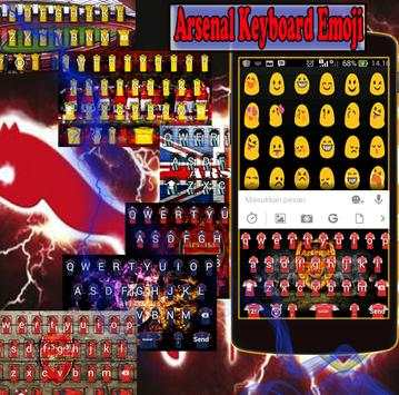 Arsenal Emoji Keyboard screenshot 3
