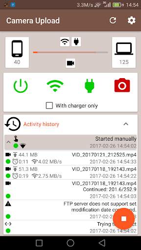 Photo Camera Upload screenshot 2