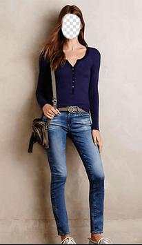 Jeans Fashion Trends Photo Frames 2 تصوير الشاشة