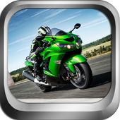 Rapid motorcycle icon