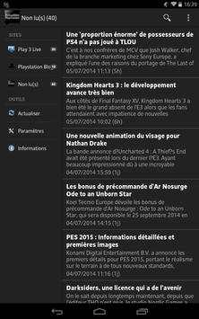 Actualités Playstation screenshot 1