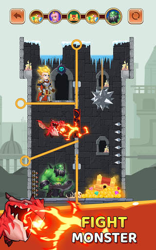 Rescue Hero - Pin Puzzle Game & Save The Hero screenshot 15