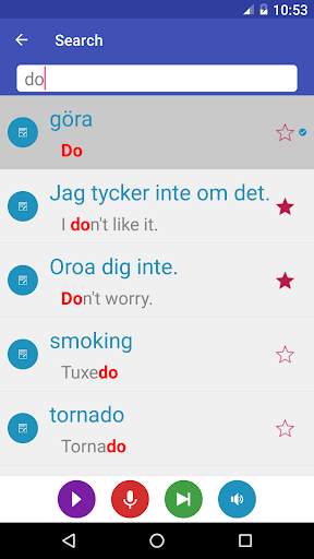 Learn Swedish screenshot 5