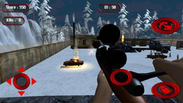 sniper 3D zombie pemburu screenshot 7