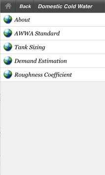 Plumbing Systems Design Tables screenshot 3