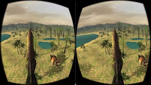 Dinosaurs VR Cardboard Jurassic World screenshot 4