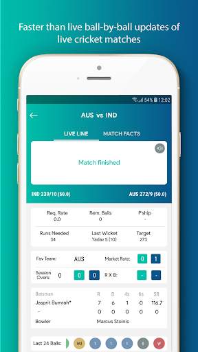 CricDaddy : Cricket Live Line screenshot 3