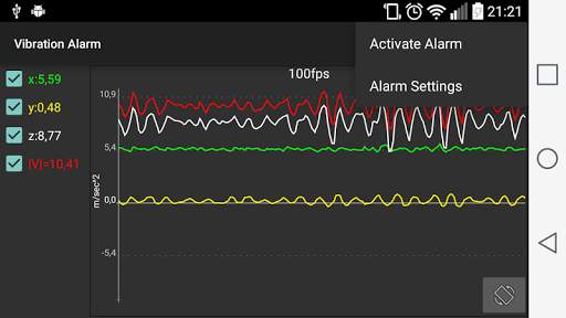 Vibration Alarm screenshot 3