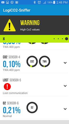LogiCO2-Sniffer screenshot 2