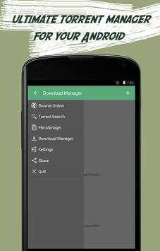 Torrent Download Manager screenshot 1