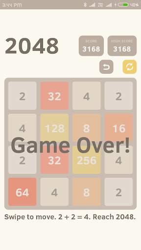 2048 Lite: No Ads, Faster, Lighter 2048 Game screenshot 5