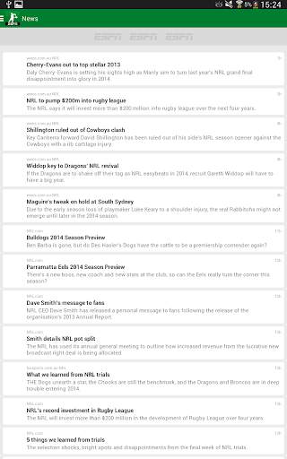 NRL Live Scores - League Now screenshot 13