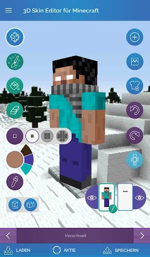 QB9 3D Skin Editor für Minecraft screenshot 8
