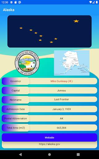 50 States Info Lite screenshot 9