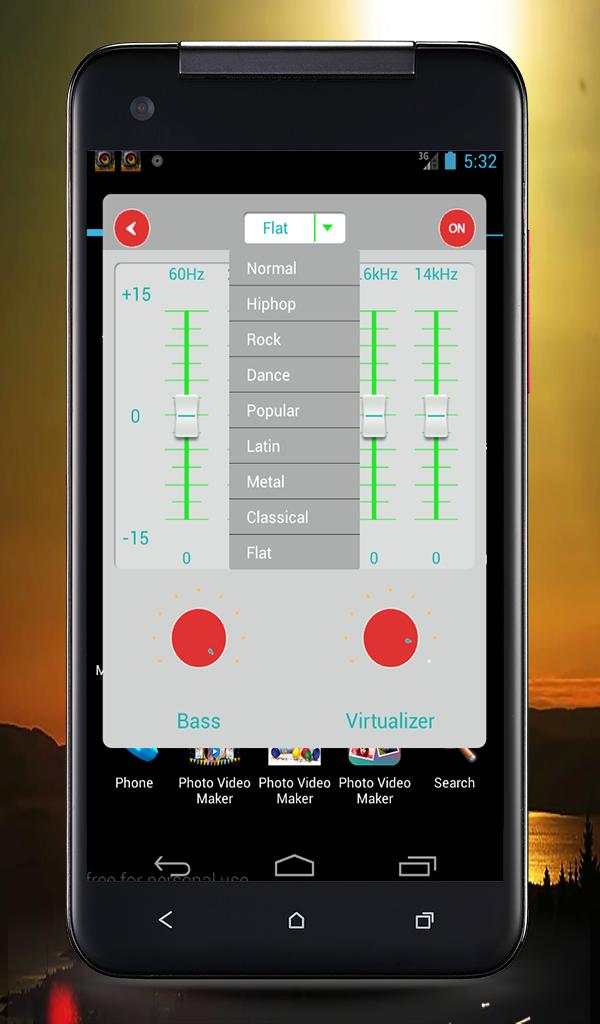 Musik Equalizer HD Suara screenshot 3