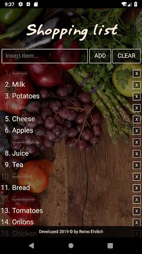 R-Store - The simple grocery shopping list screenshot 3