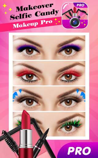 Makeover Selfie Candy Makeup Pro screenshot 3