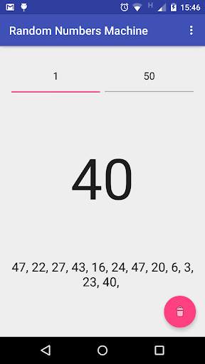 Random Number Machine (install RNM2 for updates) 1 تصوير الشاشة