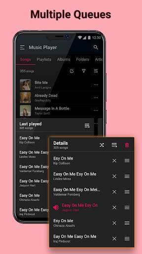 DJmusic - Music Player screenshot 1