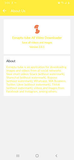 Esnaptu tube All Video Downloader 2021 screenshot 8