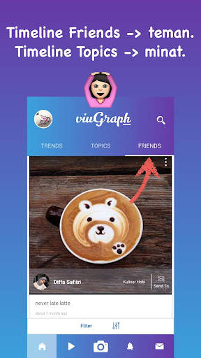 viuGraph – social media that share common interest screenshot 4