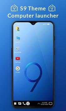 S9 Theme for Computer Launcher 2019 screenshot 1