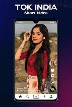 TokTik India : Short Funny Video Downloader स्क्रीनशॉट 1