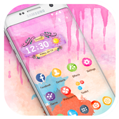 Color Phone Theme - Water Color icon