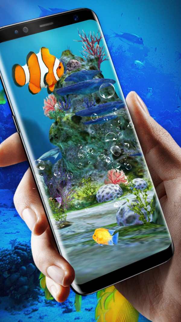 Aquarium Clown Fish Live Wallpaper 2019 screenshot 3