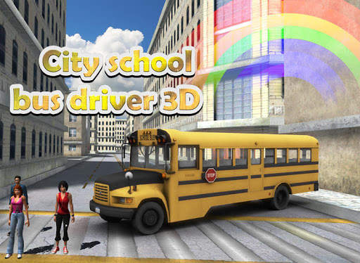 Kota Bus Sekolah 3D Driver screenshot 6