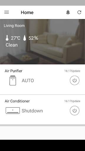 SHARP AIR APP screenshot 1