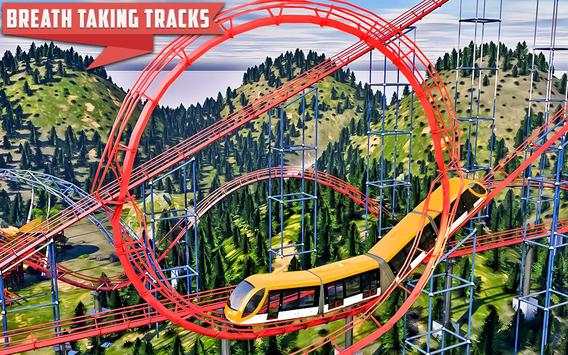 rol coaster tema taman pertandingan screenshot 5