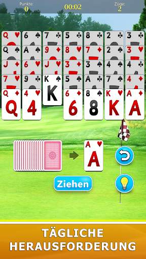 Golf Solitär Kartenspiel screenshot 4