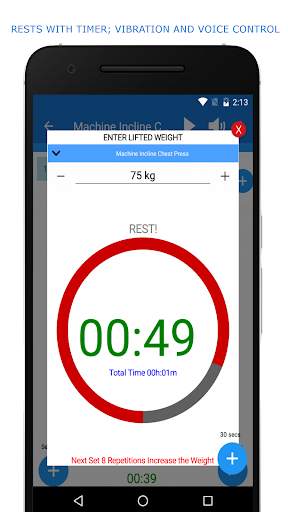 myWorkout - Fitness & Training screenshot 8