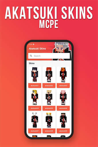Akatsuki Skins For Minecraft PE screenshot 3