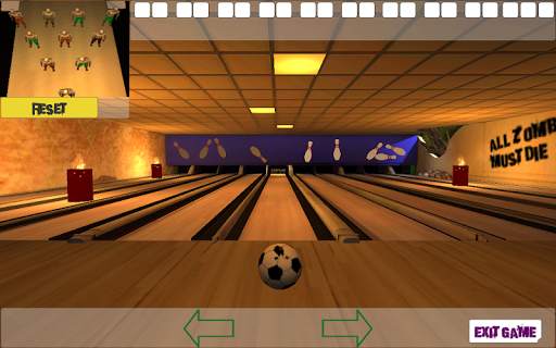 10 Zombie Bowling screenshot 1