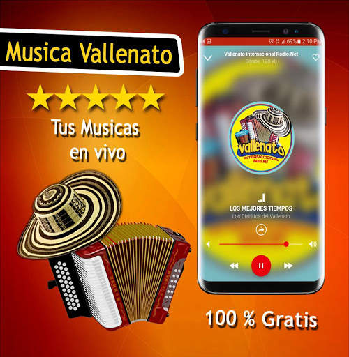 Musica Vallenatos Free screenshot 2