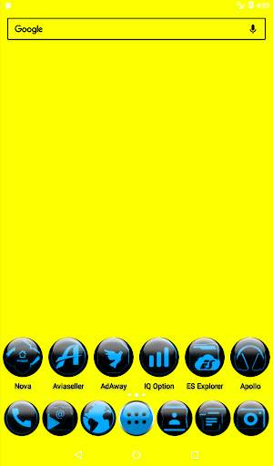 Blue Glass Orb Icon Pack screenshot 9