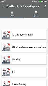 Cashless India/Online Payment screenshot 1