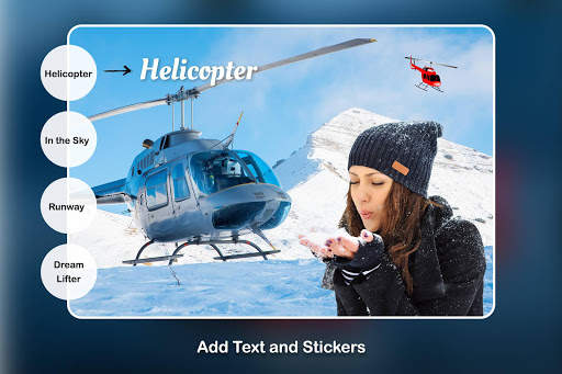 My Photo On Helicopter Editor screenshot 3