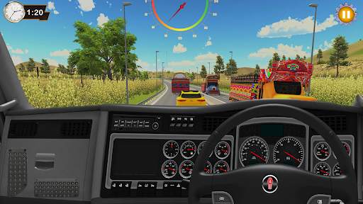 Pak Truck Cargo Game 2021 : New Truck Driving Game screenshot 4
