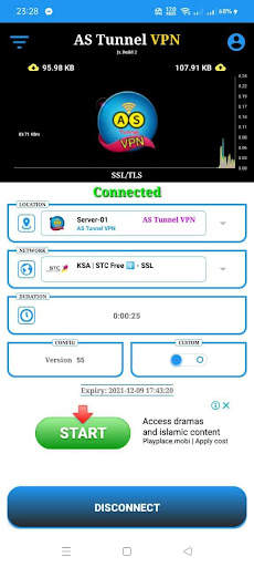 As tunnel vpn screenshot 4