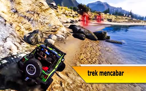 Permainan offroad memandu jip screenshot 2