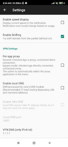 Mediatek v2ray screenshot 4